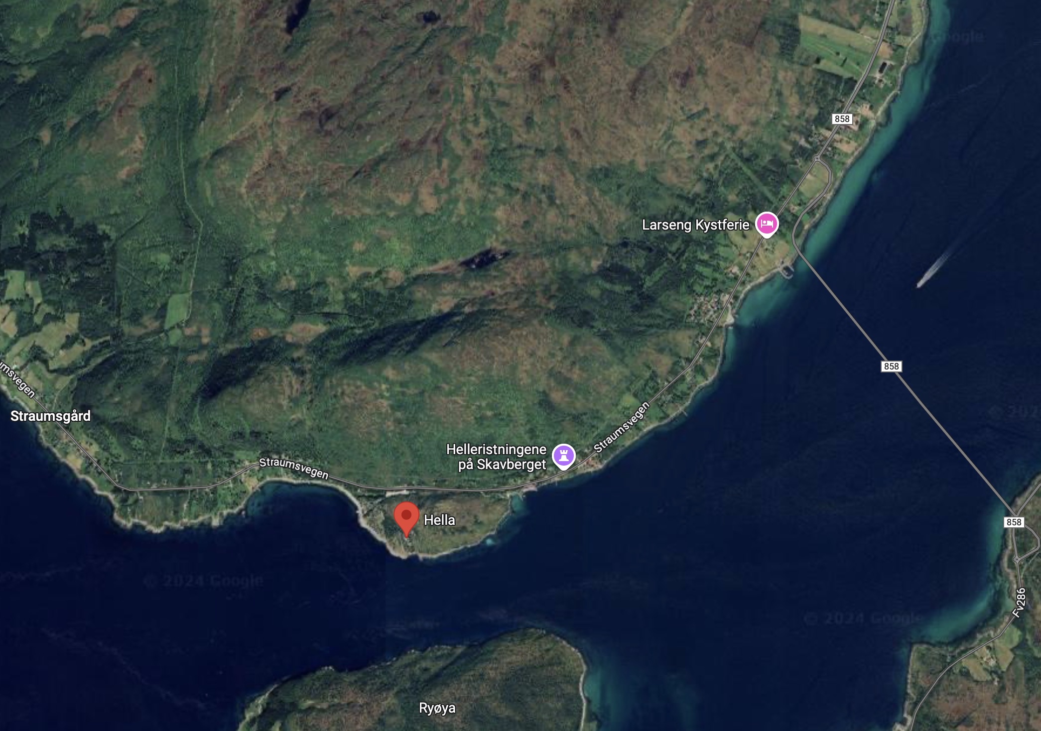 Stort ubebygd tomteareal på Kvaløya/Tromsø – bilde 1