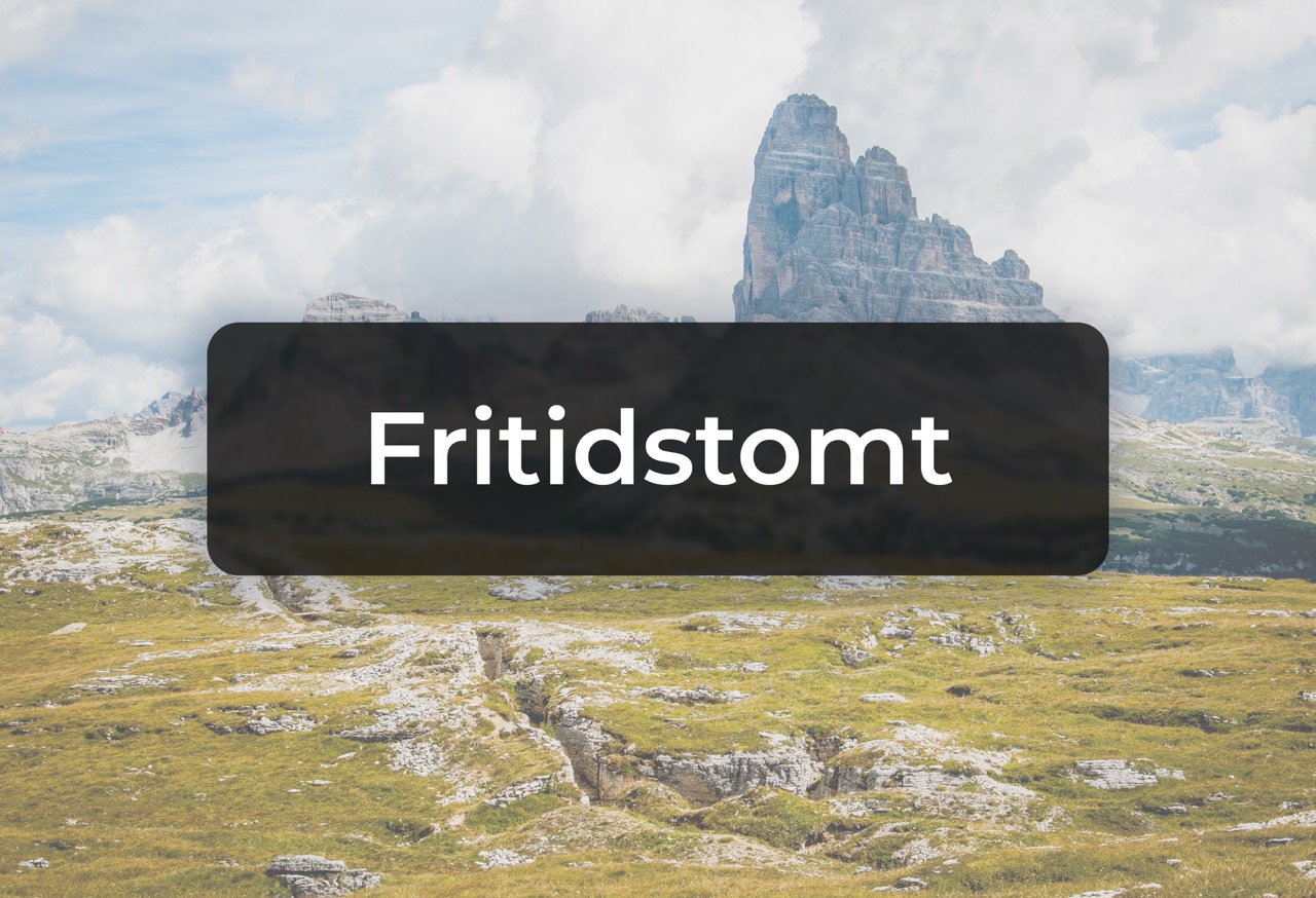 Fritidsboligtomt Turufjell selges – bilde 1