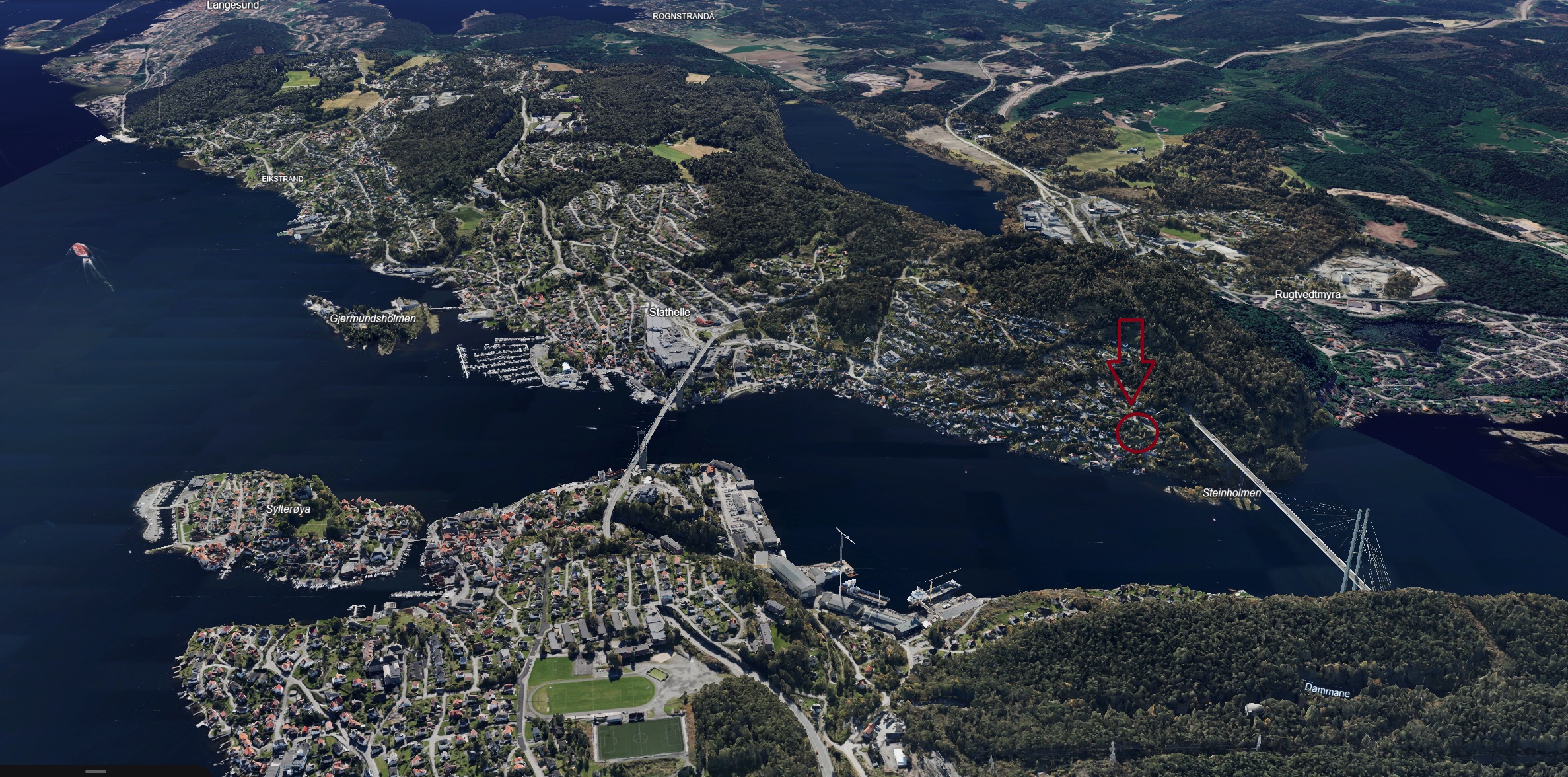 Stor tomt med 2 prosjekterte boliger i Bamble selges – bilde 3