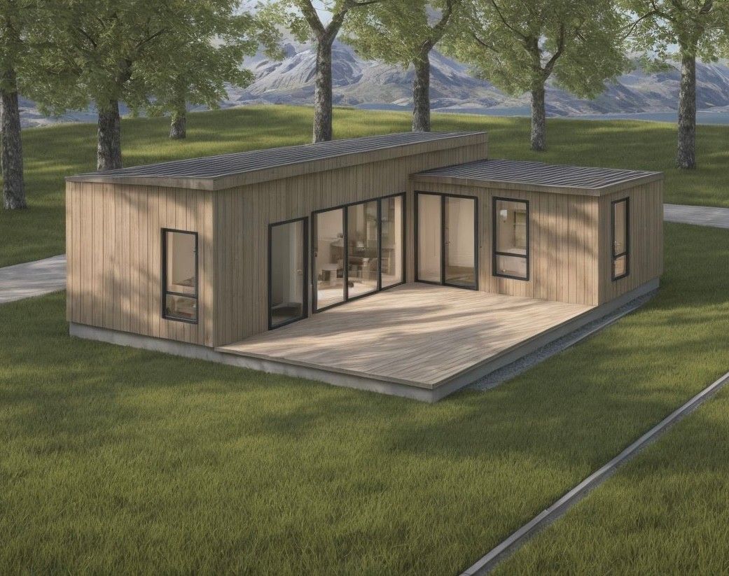 Investere i drømme hytter på Hausvikstranda i Lyngdal? Nå kan du sikre deg ditt eget investeringsobjekt ved sjøen i Lyngdal. Hytter på 50/​90 kvm for salg. En hytte er reservert🥳 – bilde 9