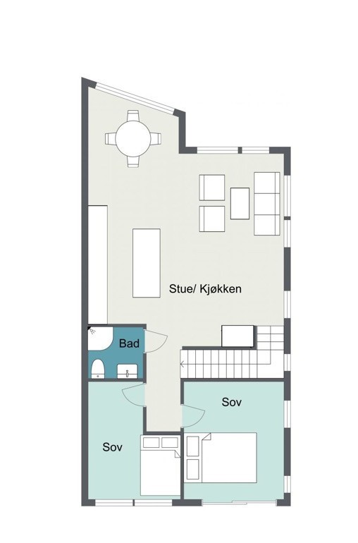Investere i nyoppført bolig på Kongsgård Allé? Ditt Paradis presenterer nyoppført bolig klar til overlevering, levert av FT-bygg. – bilde 10