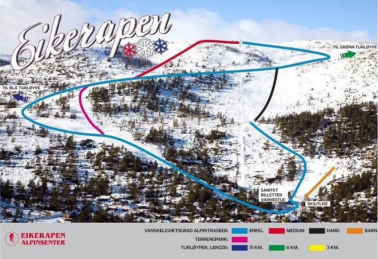 Nybygd investorvennlig leilighet til salgs på Eikerapen hvor du kan få 100% finansiering. Kun 300 meter fra skisenteret og fantastisk panoramautsikt i alle retninger! – bilde 7