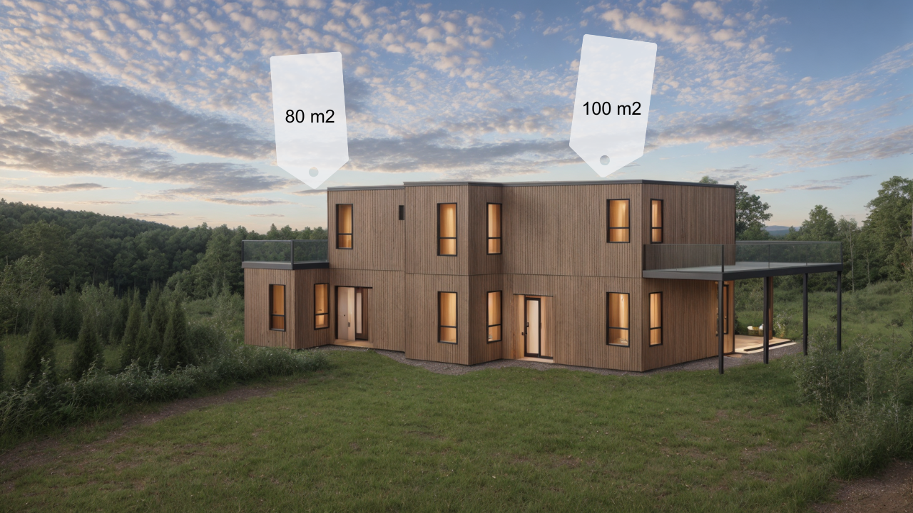Investorvennlig flott tomannsbolig på Midtheietoppen i Nodeland. Èn hel bolig er alt solgt! – bilde 2