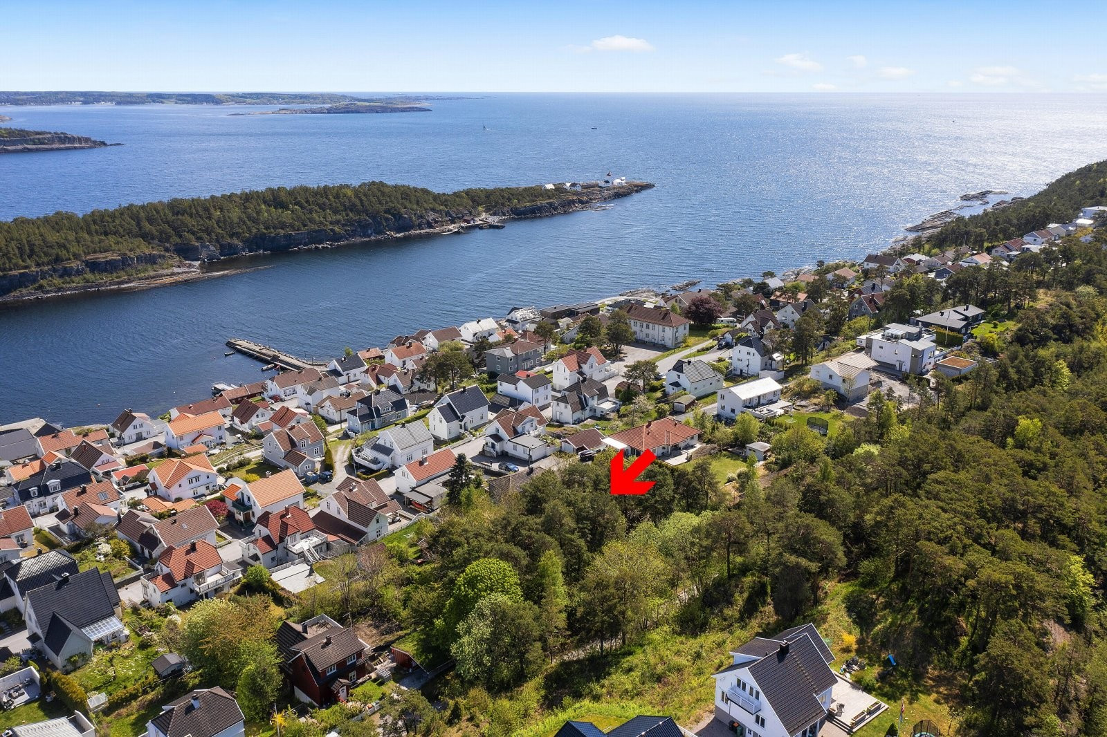 Tomt regulert til flermannsbolig(kjede/rekke) med svært god beliggenhet i Langesund – bilde 1