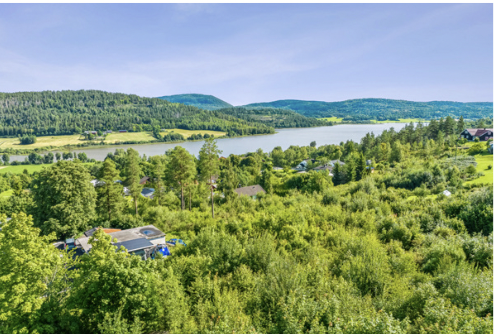 Tomtefelt på 10 mål. Tidligere regulering for 12 boenheter. Sundbyfoss. – bilde 1