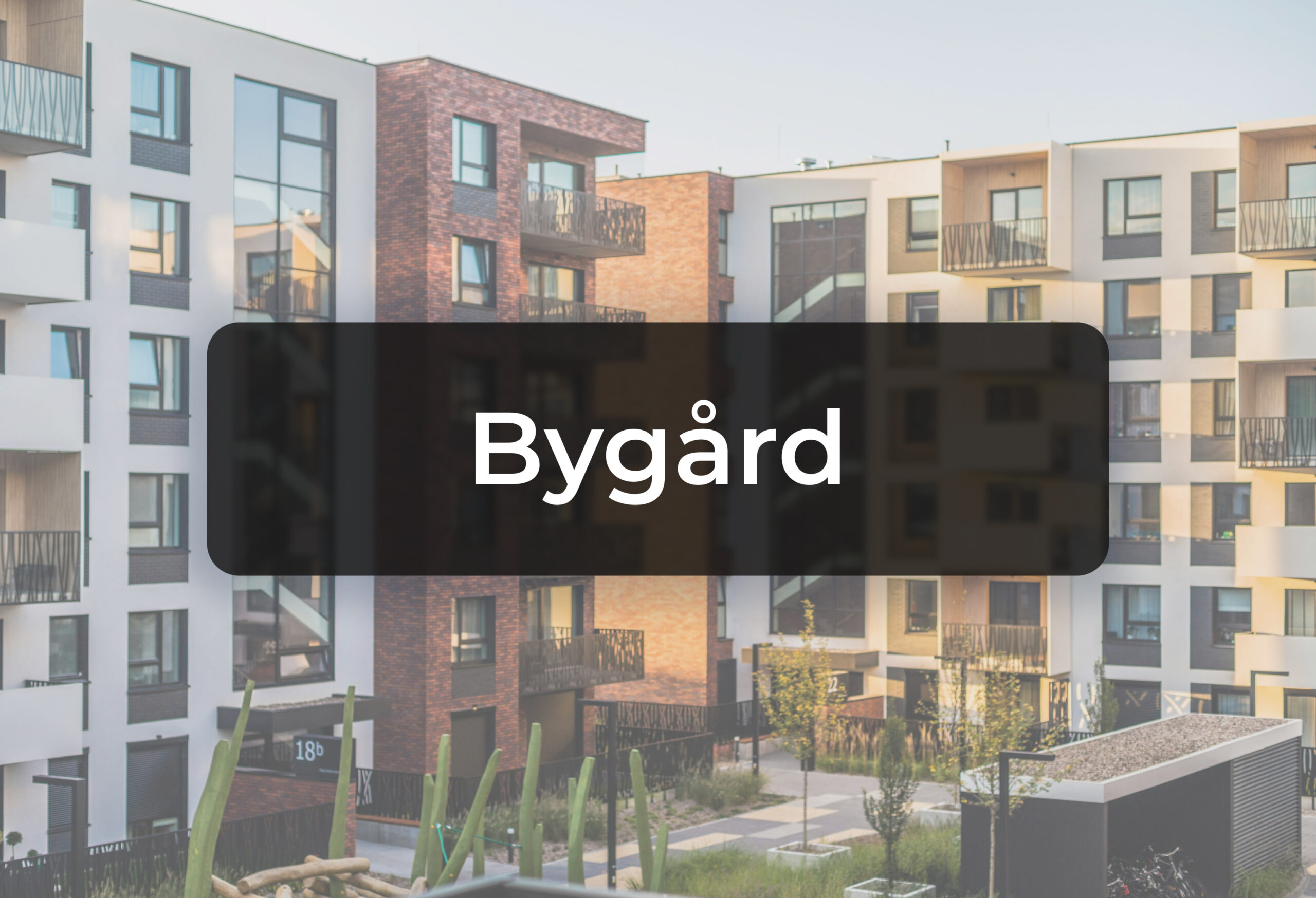 Bygård med 6 leilighter | Byggetillatelse for ytterligere 6 leilighter – bilde 1