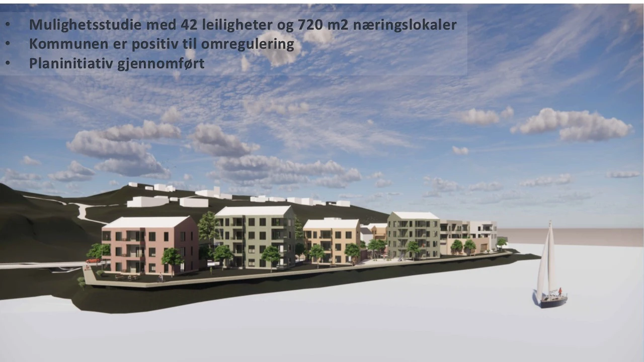 Sjelden mulighet, næringsbygg/​tomt med muligheter for omregulering til 42 boenheter – bilde 2