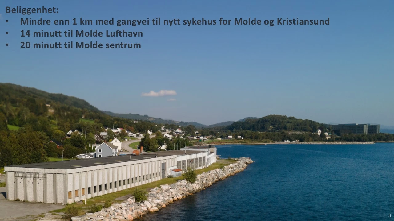 Sjelden mulighet, næringsbygg/​tomt med muligheter for omregulering til 42 boenheter – bilde 3