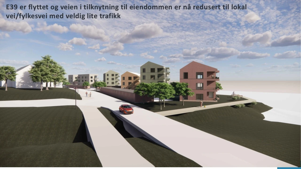 Sjelden mulighet, næringsbygg/​tomt med muligheter for omregulering til 42 boenheter – bilde 4