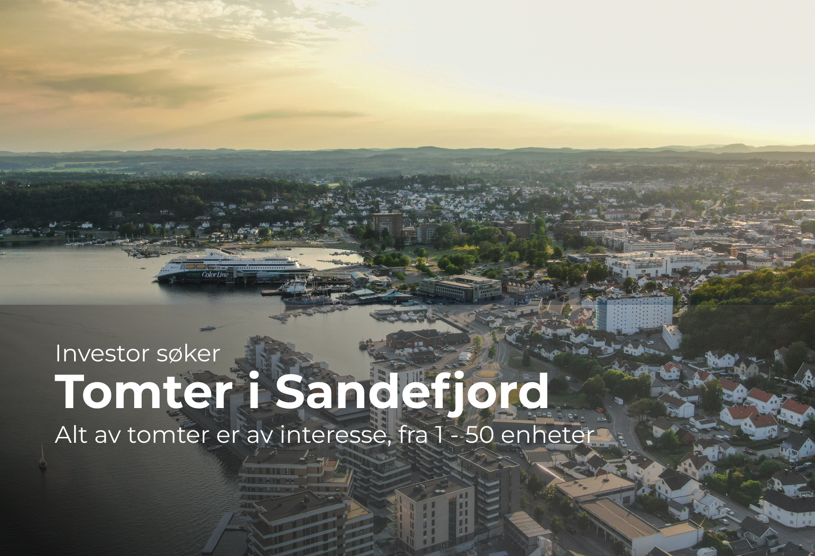 Tomter i Sandefjord ønskes kjøpt! – bilde 1