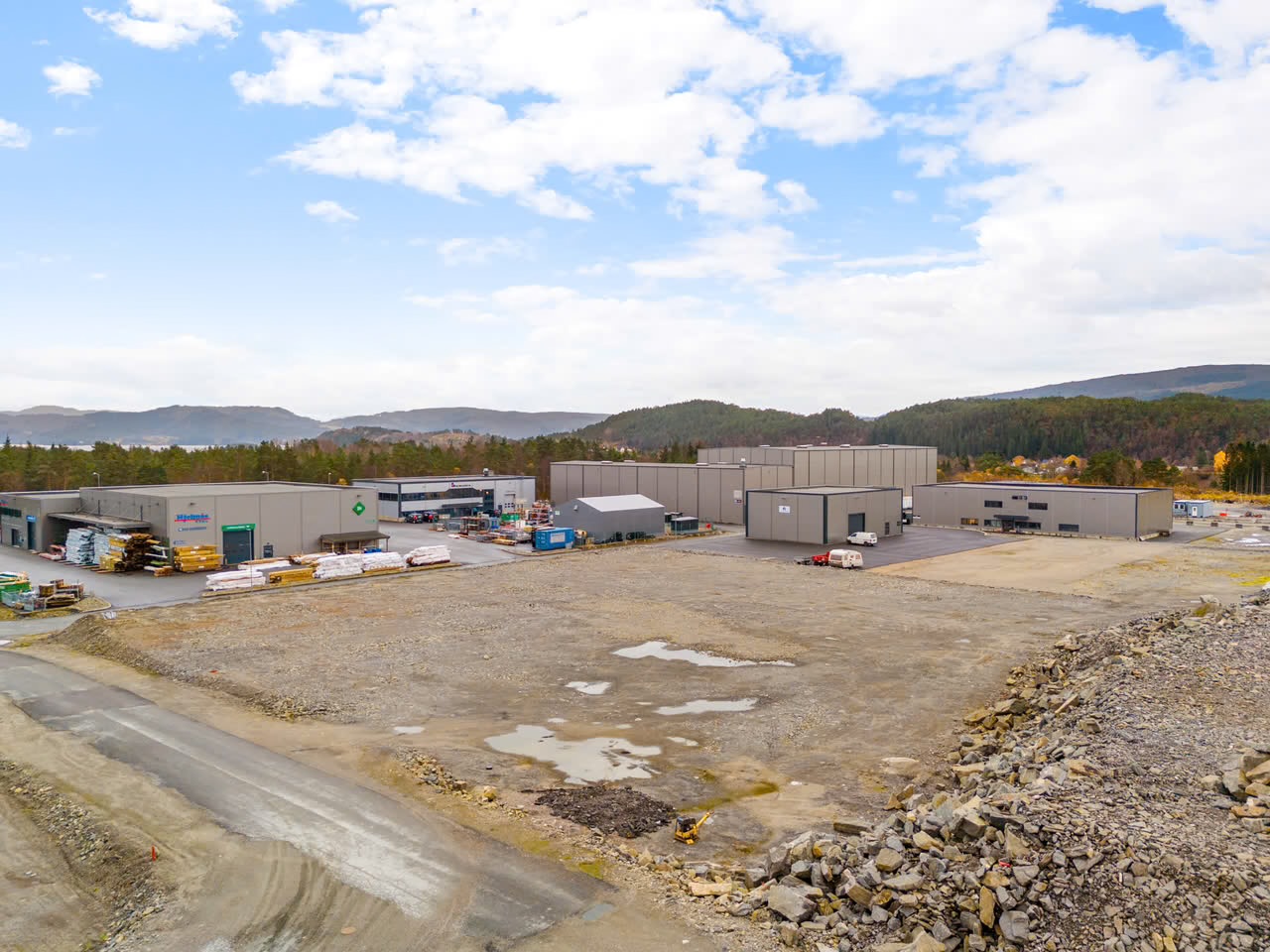 Tomt på 5 mål til salgs på Nordhordland Næringspark – svært god plassering langs E39 (13 min til Knarvik) – bilde 5