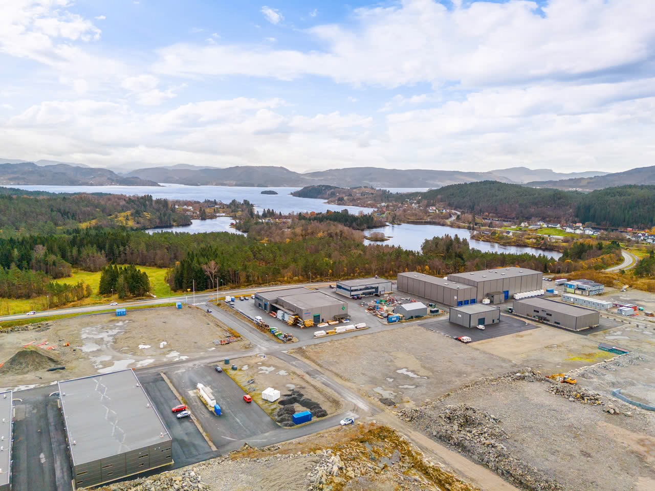 Tomt på 5 mål til salgs på Nordhordland Næringspark – svært god plassering langs E39 (13 min til Knarvik) – bilde 6