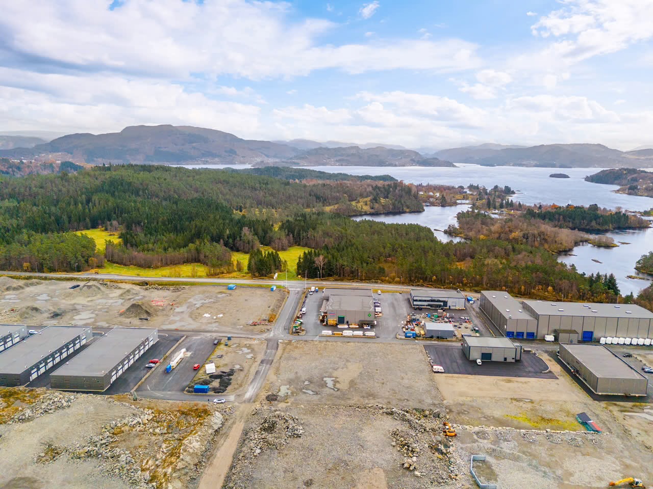 Tomt på 5 mål til salgs på Nordhordland Næringspark – svært god plassering langs E39 (13 min til Knarvik) – bilde 7