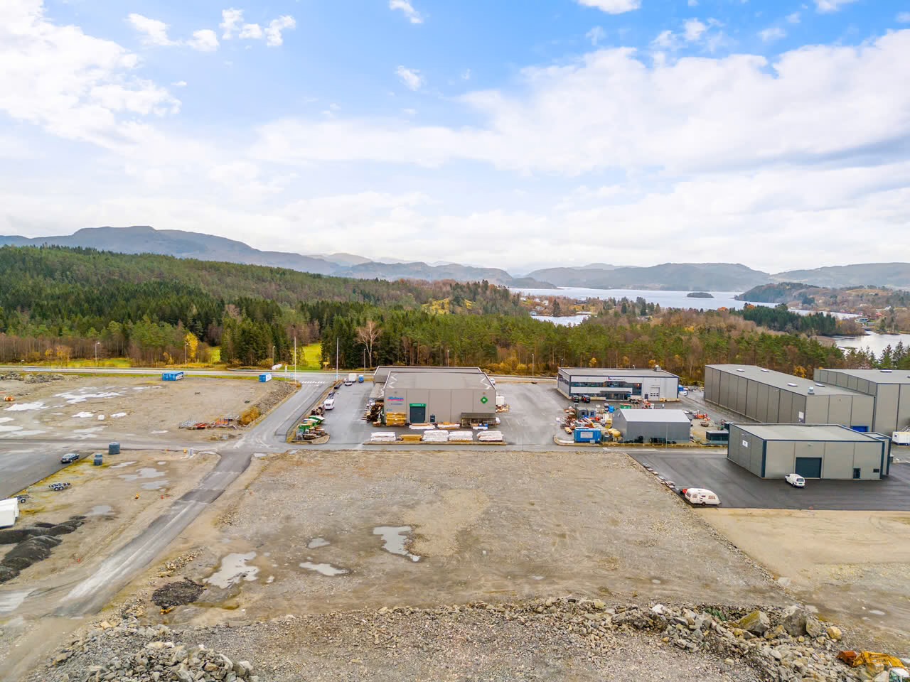 Tomt på 5 mål til salgs på Nordhordland Næringspark – svært god plassering langs E39 (13 min til Knarvik) – bilde 8