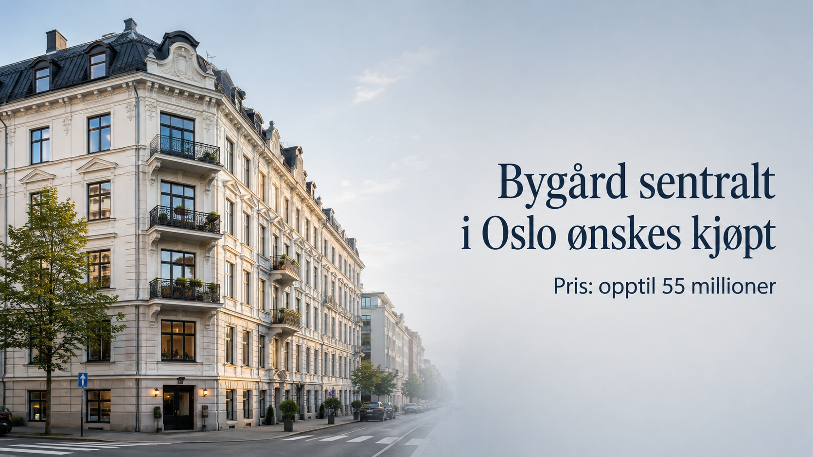 Utleiegårder sentralt i Oslo ønskes kjøpt