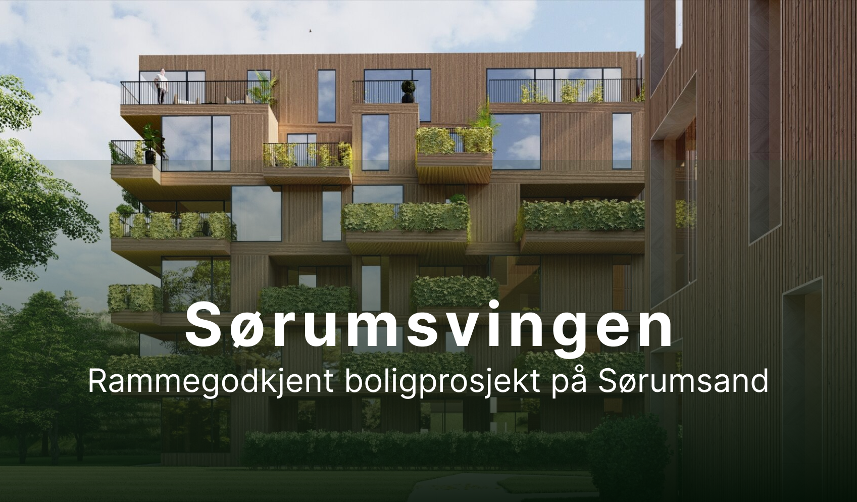 Sørumsvingen – rammegodkjent boligprosjekt på Sørumsand