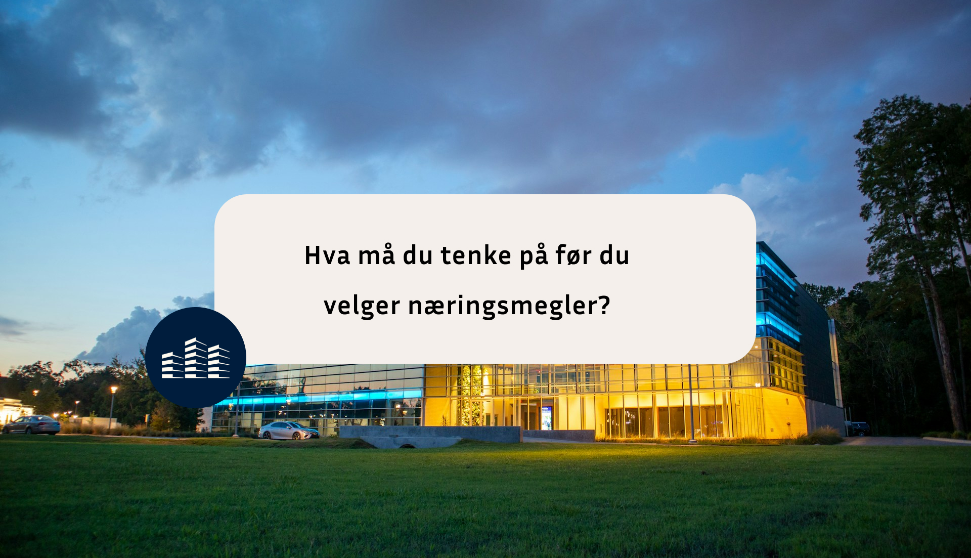 Valg av næringsmegler