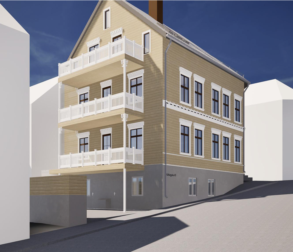 ÅLESUND SENTRUM – FERDIG REGULERT HEL BYGÅRD - 8 LEILIGHETER MED STORT VERDIPOTENSIAL VURDERES SOLGT – bilde 2