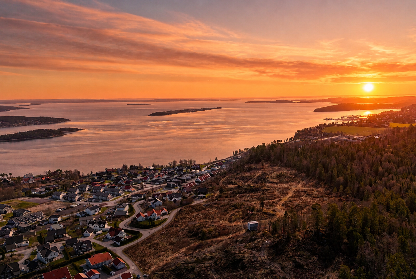 Tomter til salgs i Holmestrand | Bygg drømmeboligen på Kleivantoppen – photo 1