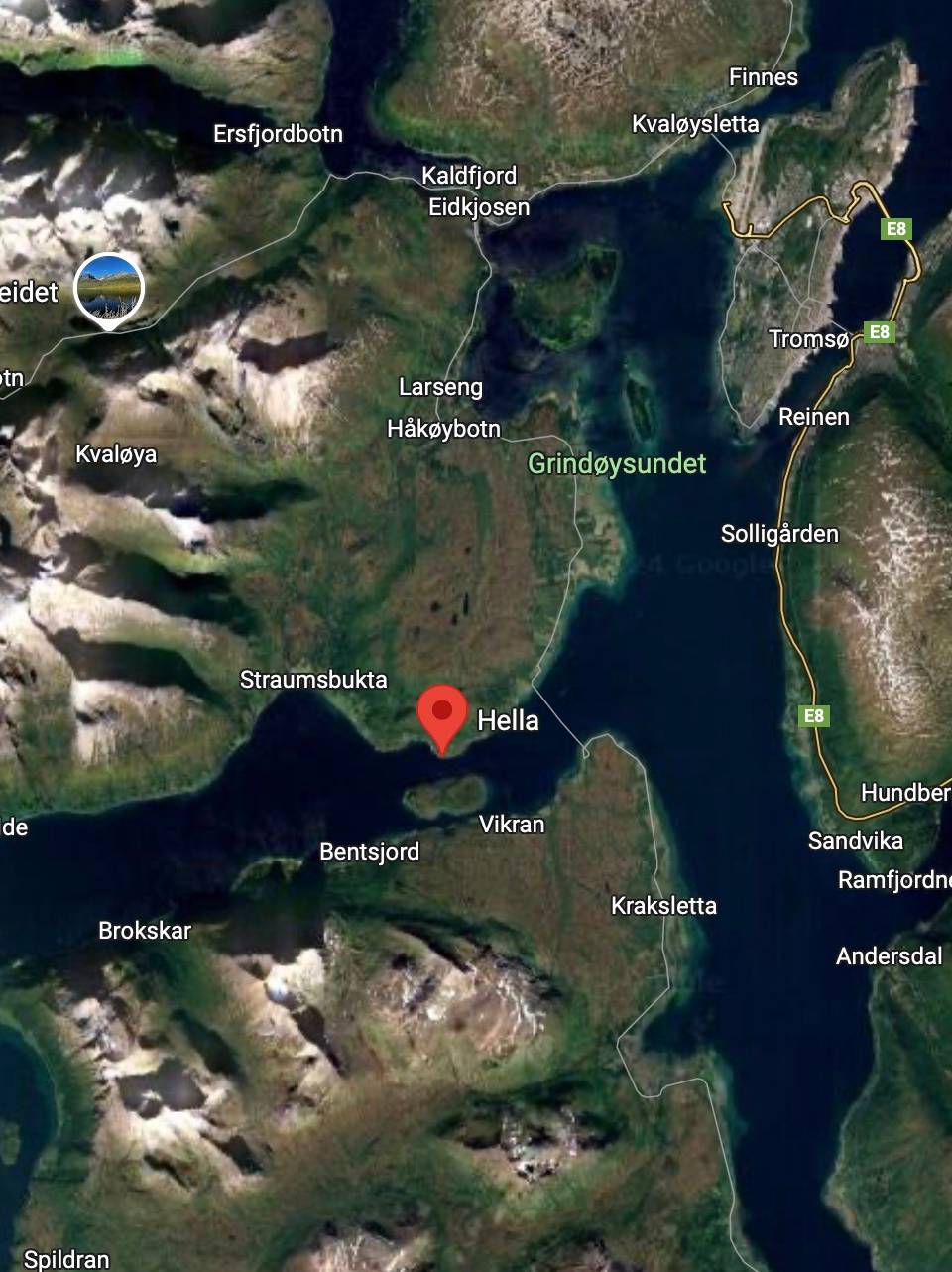Stort ubebygd tomteareal på Kvaløya/Tromsø – photo 2