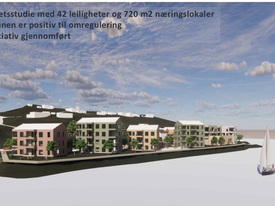 Sjelden mulighet, næringsbygg/​tomt med muligheter for omregulering til 42 boenheter – bilde 2