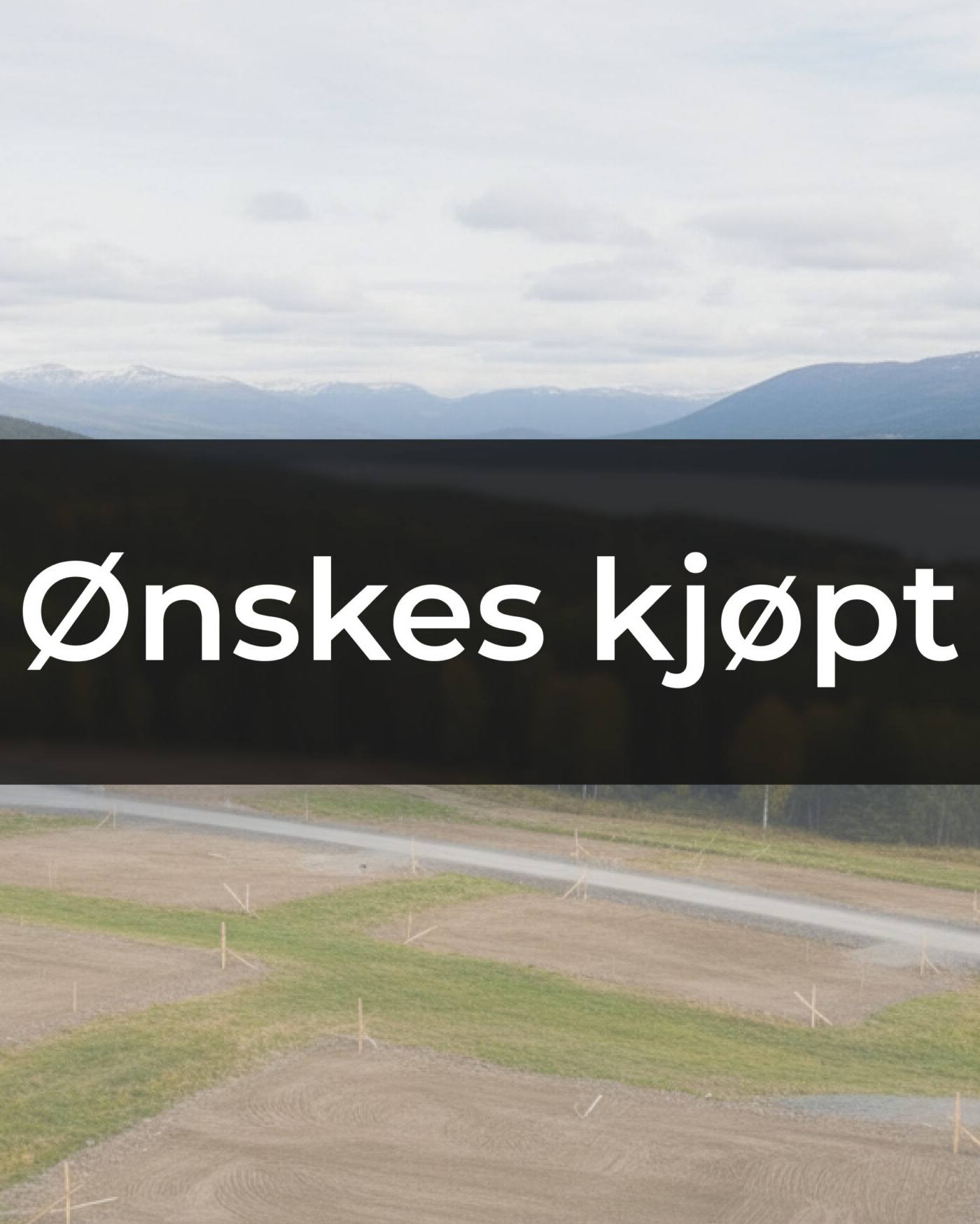 Tomter til små boliger i hele landet *Ønskes Kjøpt* – photo 1