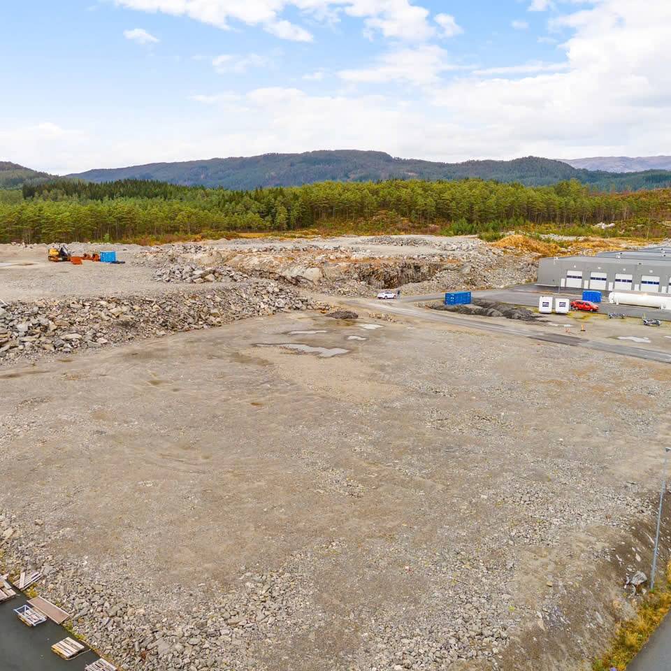 Tomt på 5 mål til salgs på Nordhordland Næringspark – svært god plassering langs E39 (13 min til Knarvik) – bilde 2