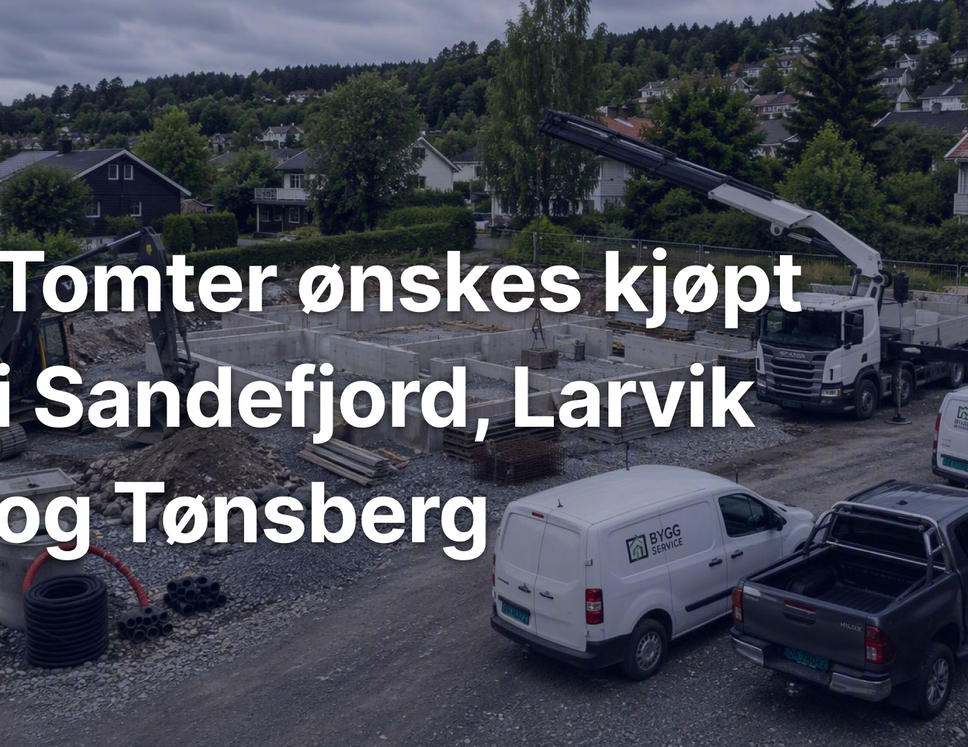 Har du en tomt i Sandefjord, Larvik eller Tønsberg? – photo 1