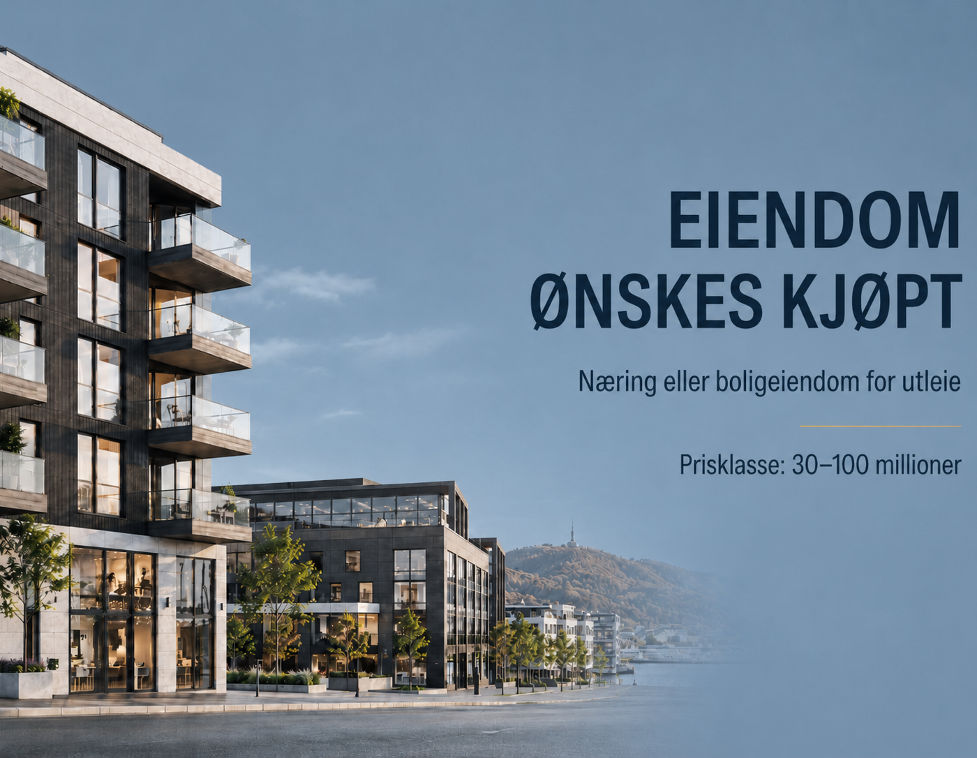 Nærings- og boligeiendom for utleie – bilde 1