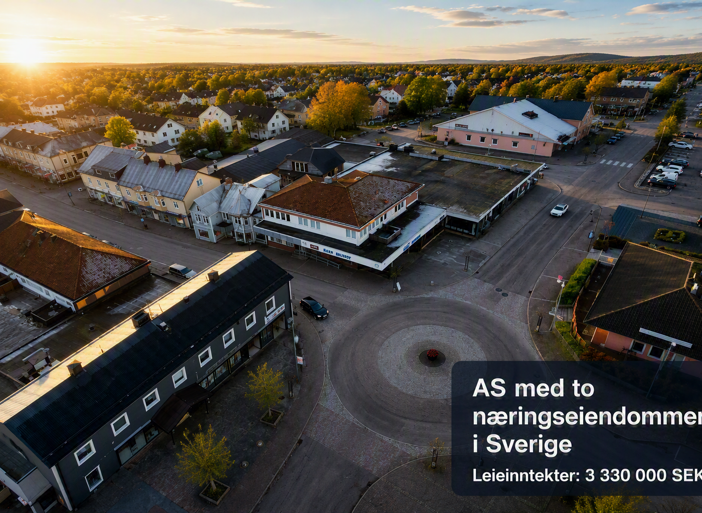 Årlig leieinntekter på 3,33 mill. SEK! Selskap med to næringseiendommer i Årjäng. – photo 1
