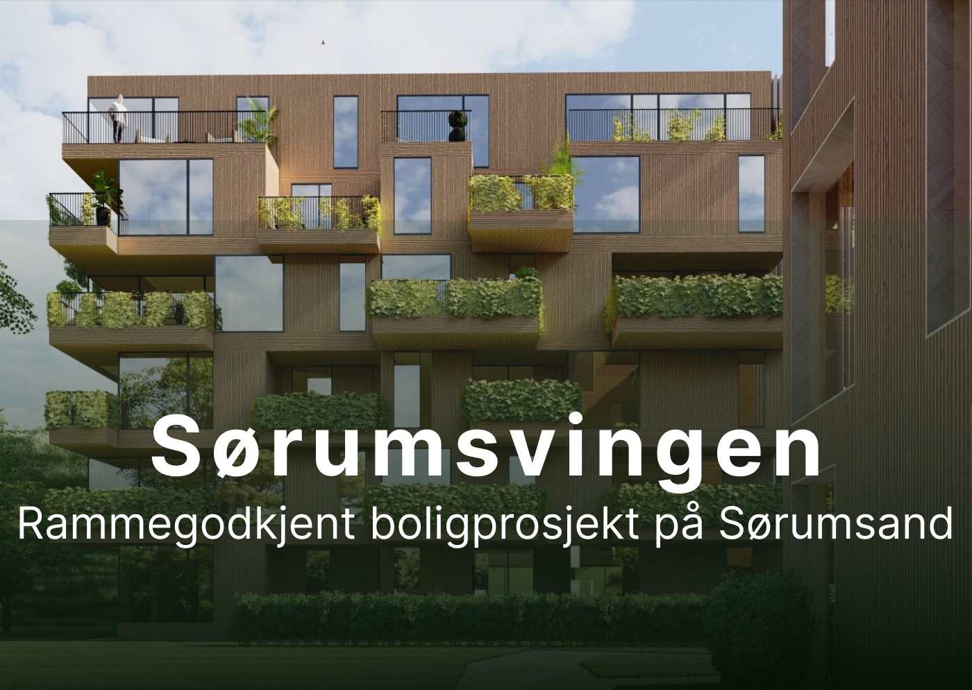 Sørumsvingen – rammegodkjent boligprosjekt på Sørumsand – bilde 1